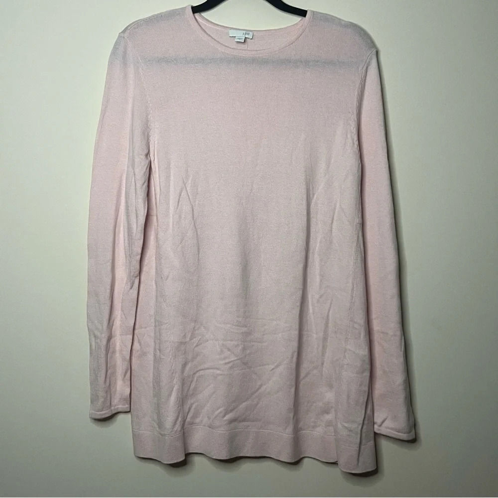 J. JILL Blush Pink Longlined Cozy Sweater Tunic